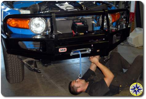 travis lt metal tech arb bumper install