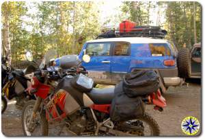 fj cruiser motocycles wiseman alaska