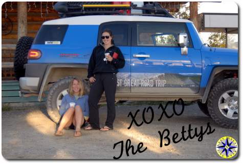 FJ Cruiser and the bettys