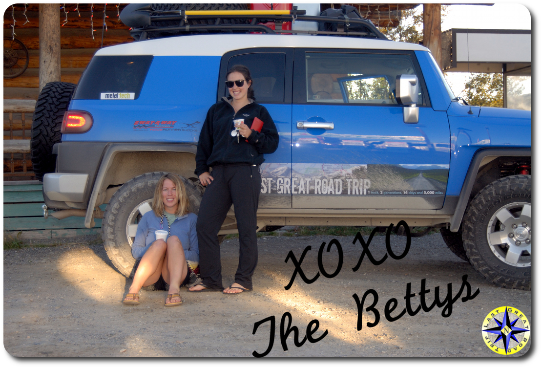 FJ Cruiser and the bettys