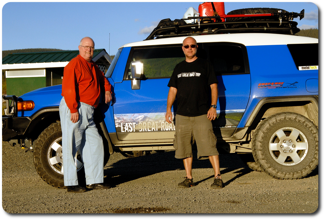 toyota fj cruiser arctic circle rest stop