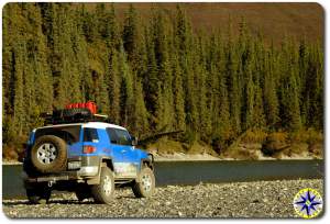 fj cruiser wiseman alaska