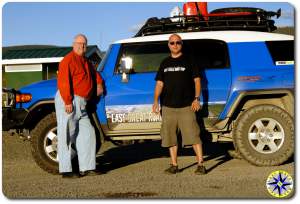 toyota fj cruiser arctic circle rest stop