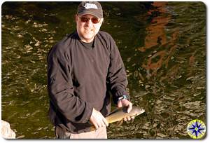 releasing arctic grayling