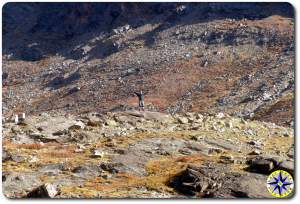 standing at the base of brooks range