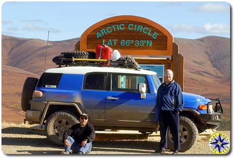 arctic circle sign fj cruiser