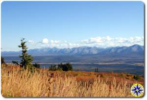 dempster highway valley view