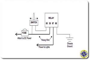 truck roof lights circuit diagram