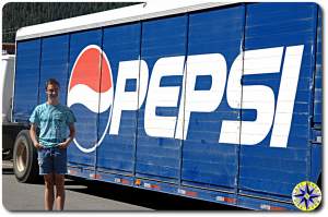 pepsi truck