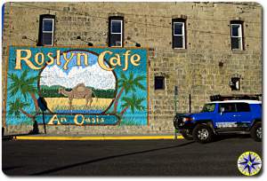 roslyn cafe an oasis fj cruiser