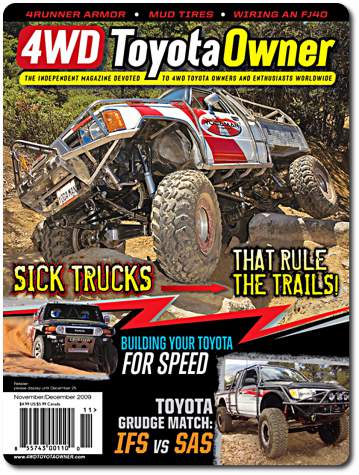 4wd toyota owner Nov Dec 09 cover