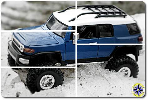 fj cruiser scale model