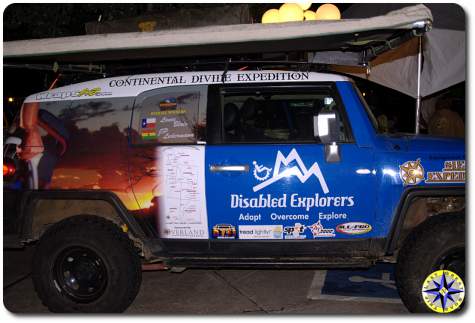 disabled explorers fj cruiser