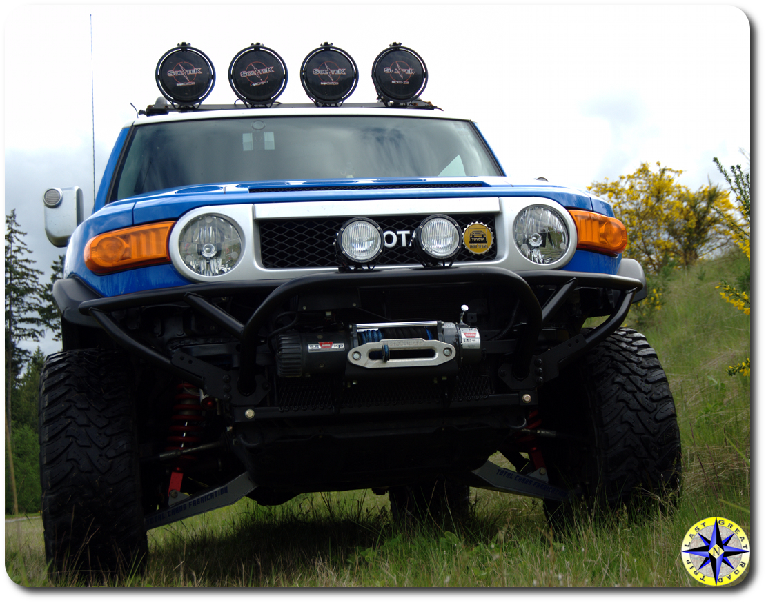 metal tech 4x4 fj cruiser tube bumper