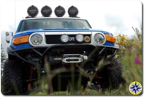 metal tech front tube bumper fj cruiser