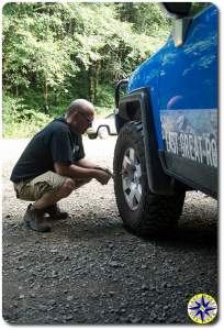 airing down 4x4 tires fj cruiser