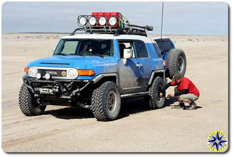 air down fj cruiser baja mexico