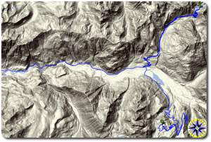 mount baker off road adventure topo map