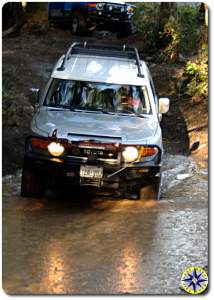 toyota fj cruiser icy pool