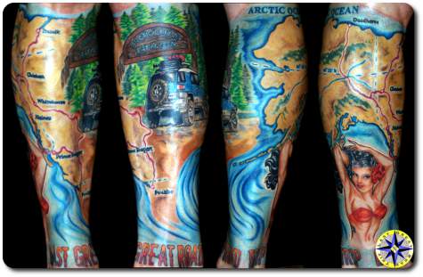 fj cruiser tattoo sleeve