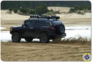 toyota fj cruiser sand dunes