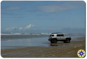 fj cruiser ocean beach