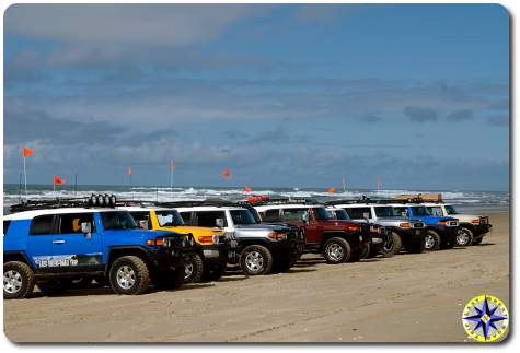 fj cruisers ocean beach lineup