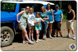 fj cruiser women 4x4 trail drivers