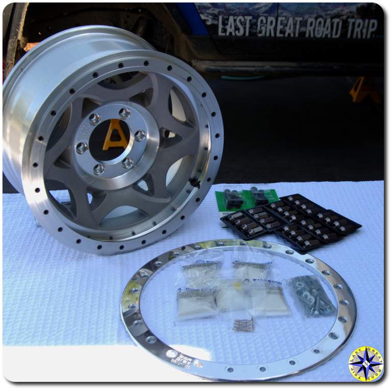 How to install tires on beadlock wheels Overland Adventures and OffRoad