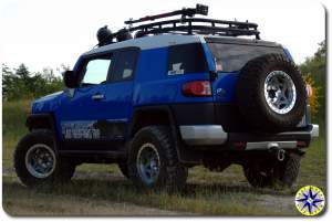 voodoo blue fj cruiser walker evens beadlock wheels