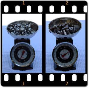 lug nut weight