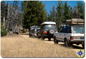 nw overlander range rovers 4x4 trail