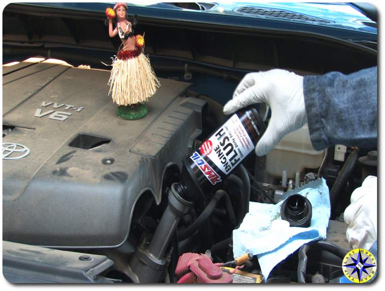 Toyota FJ Cruiser oil change instructions and video Overland