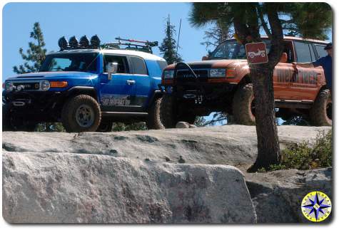 fj cruiser fj80 rubicon trail