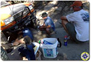 FJ80 repair rubicon trail