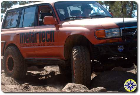 metal tech 4x4 fj 80 land cruiser rubicon trail