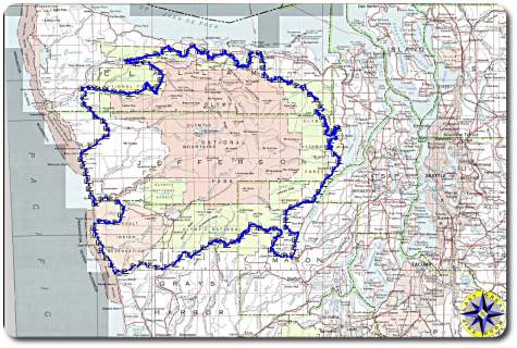 olympic peninsula trail map