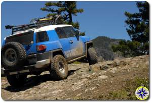 voodoo blue fj cruiser rocky hill climb