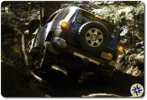 fj cruiser 4x4 trail woody mystical