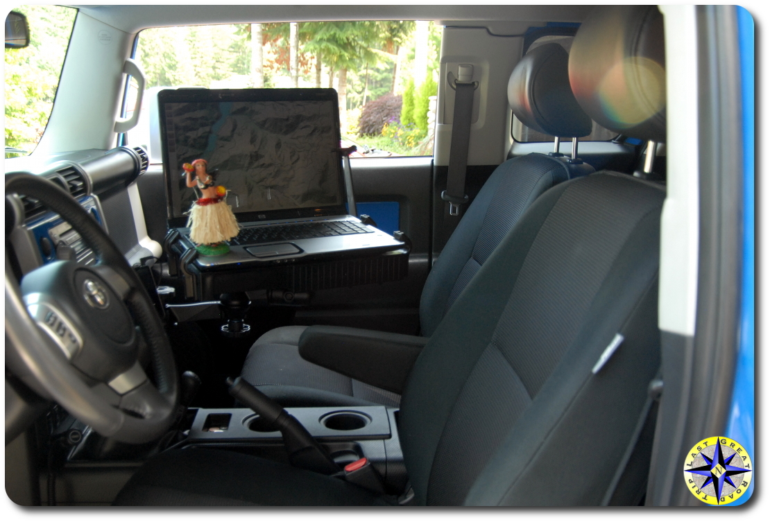 fj cruiser RAM mount laptop