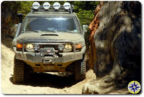 black trd toyota fj cruiser