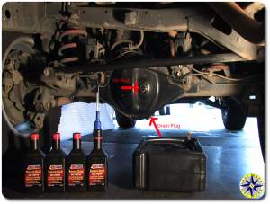 Step by Step FJ Cruiser Rear Differential Oil Change Overland