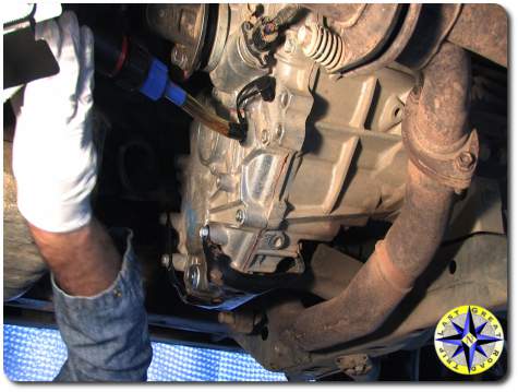 toyota fj cruiser transfer case oil filling