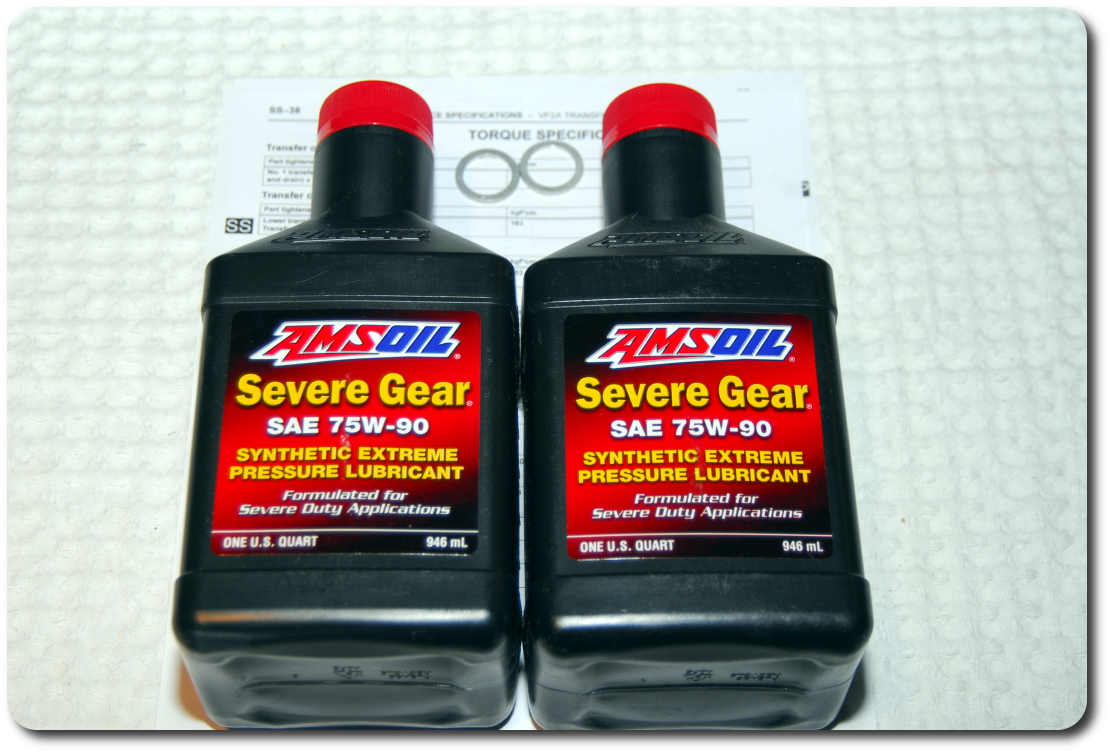 Amsoil sever gear SAE 75w-90