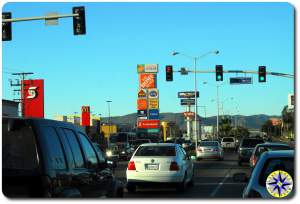 commercial streets of ensenada