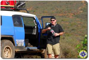 fj cruiser hydration break in mexico