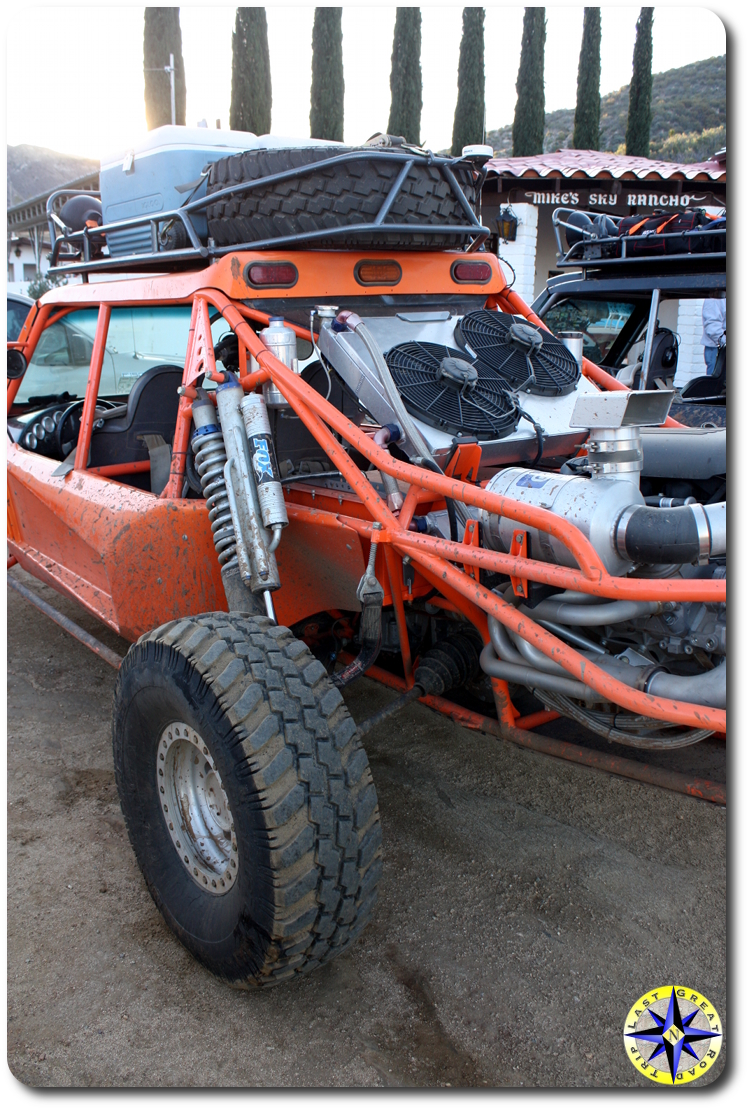 orange unlimited open wheel racer buggy