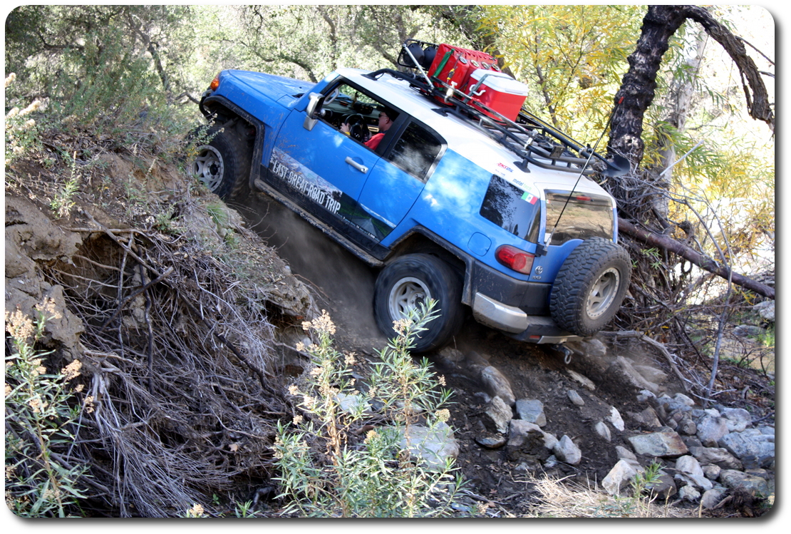 fj cruiser hill climb