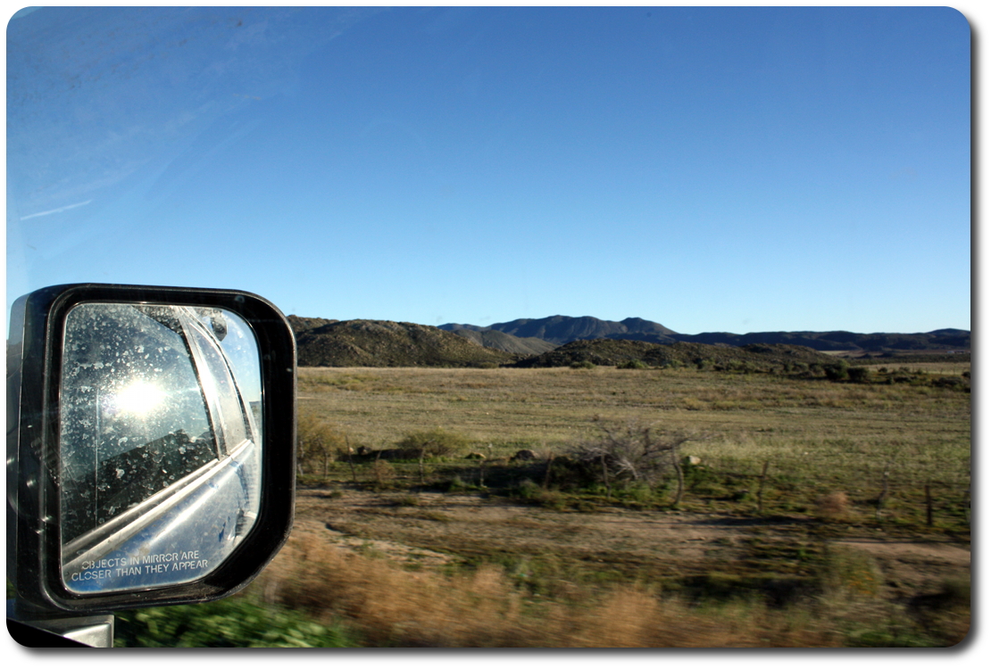 road out of ensenada