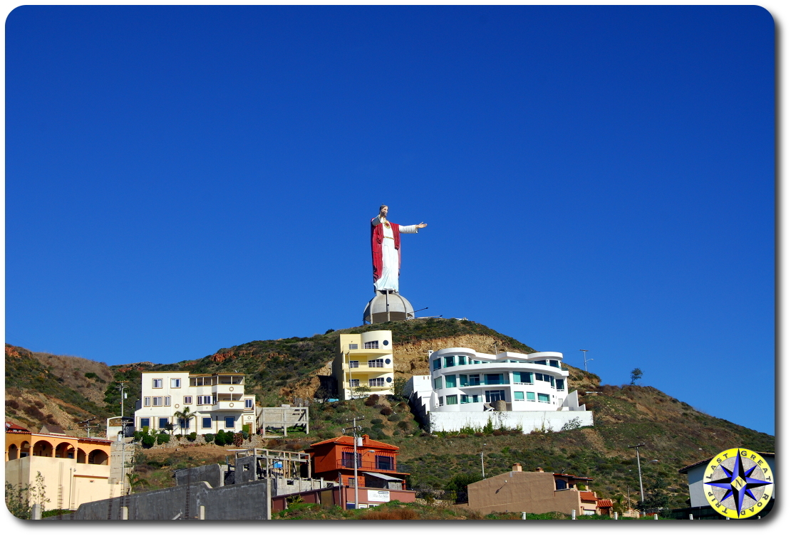 ensenada jesus statue